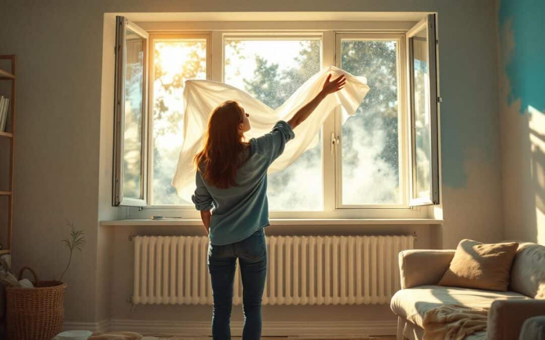 Cómo ventilar adecuadamente una casa después de pintarla